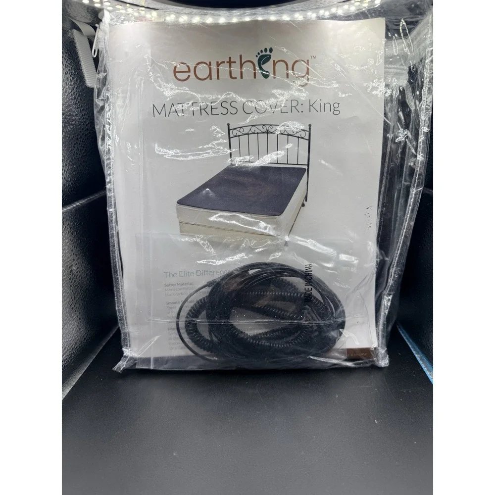 Earthing Elite Mattress Cover King Size Grounding Mattress Cover Mat Brand New